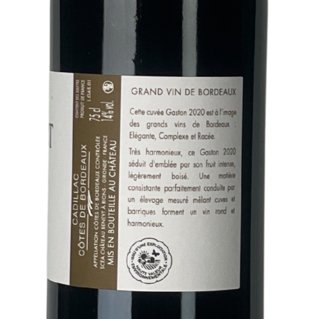 CHÂTEAU BENEYT<p> Gaston 2020 </p> - Image 3
