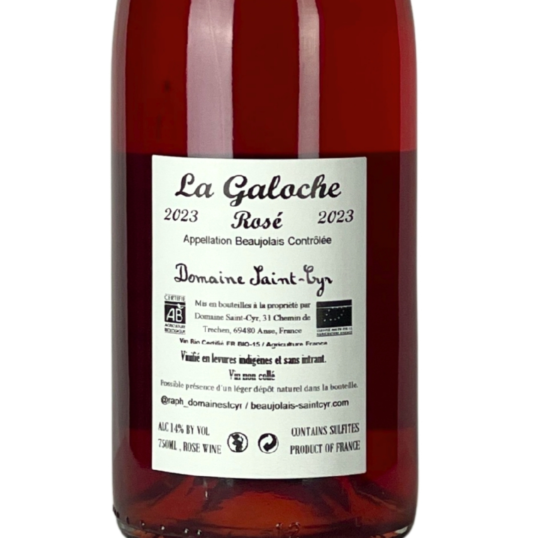 DOMAINE SAINT-CYR <p> La Galoche Rosé 2023</p> - Image 3