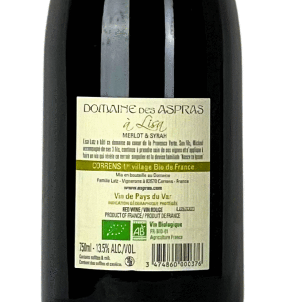 CHÂTEAU ASPRAS <p> à Lisa 2020 </p> - Image 3