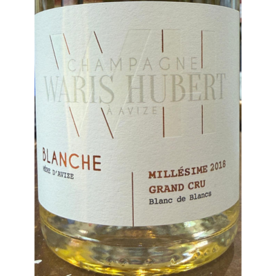 Alternative view of WARIS HUBERT<p> Blanche Blanc de Blancs Extra Brut 2018</p>